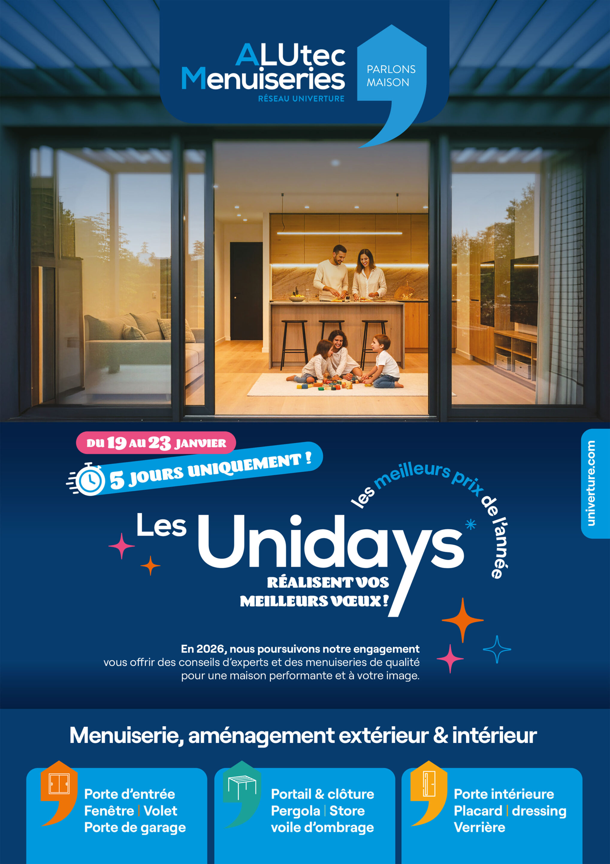 Prospectus Unidays Alutec Menuiseries